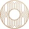 Ekena Millwork Empire Wood Fretwork Pierced Ceiling Medallion, Alder, 38"OD x 13 7/8"ID x 1/4"T CMWP38X38X0250EPAL - alternate 1